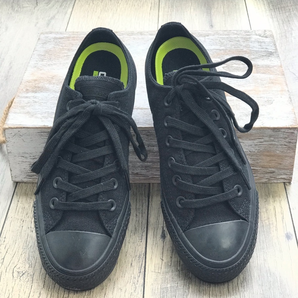 Converse Ctas Pro Low Top Black Black W AUTHENTIC - Picture 4 of 7